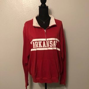 PINK Arkansas Quarter Zip